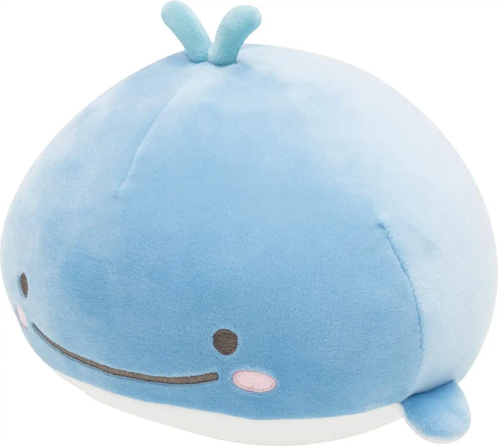San-X Mo01801 Jinbei-San Super Mochimochi Plush Toy M Lost Whale- Japan Figure Store - #1 Bring To You The Best Japanese Goods