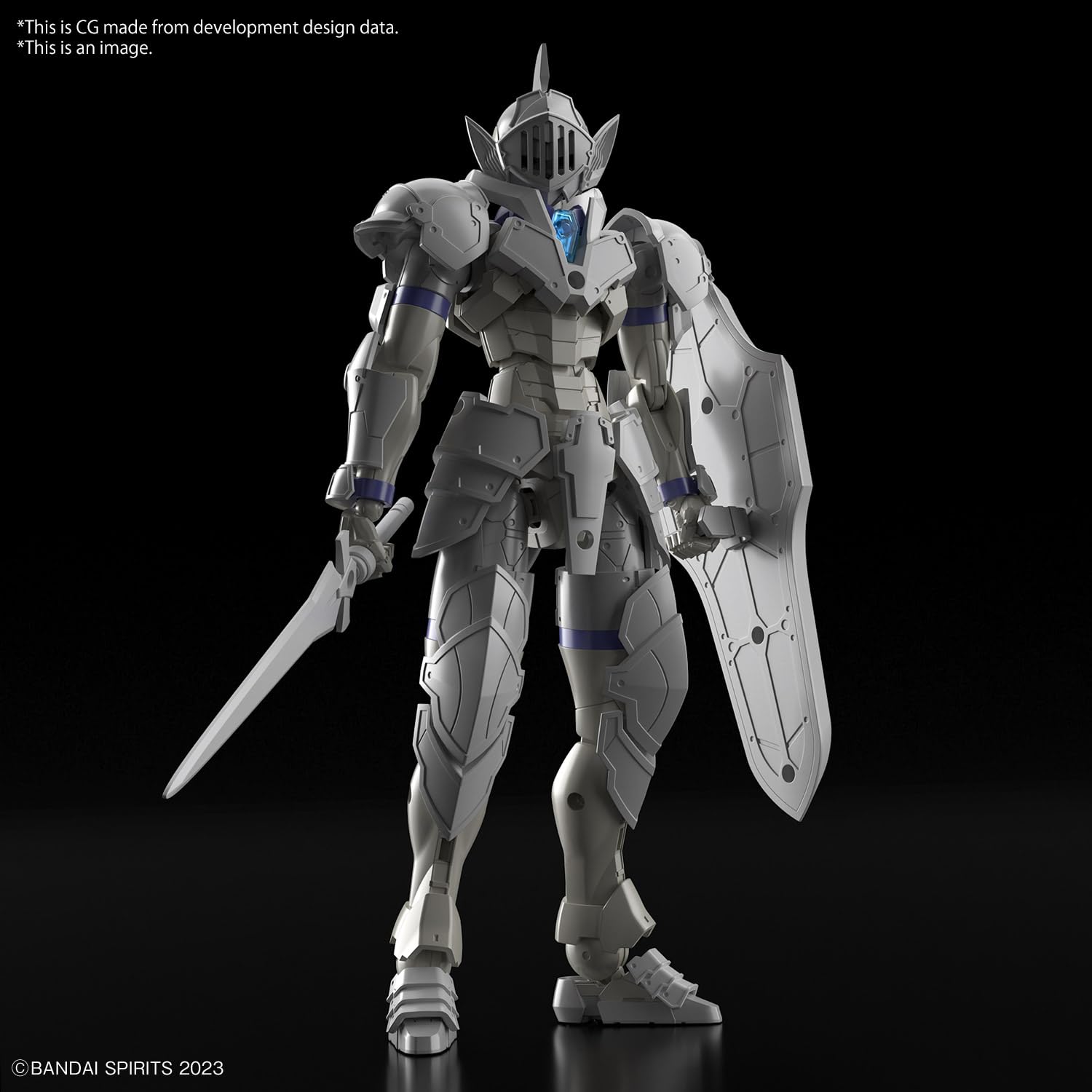 Bandai Spirits 30Mf River Knight Color-Coded Plastic Model Kit