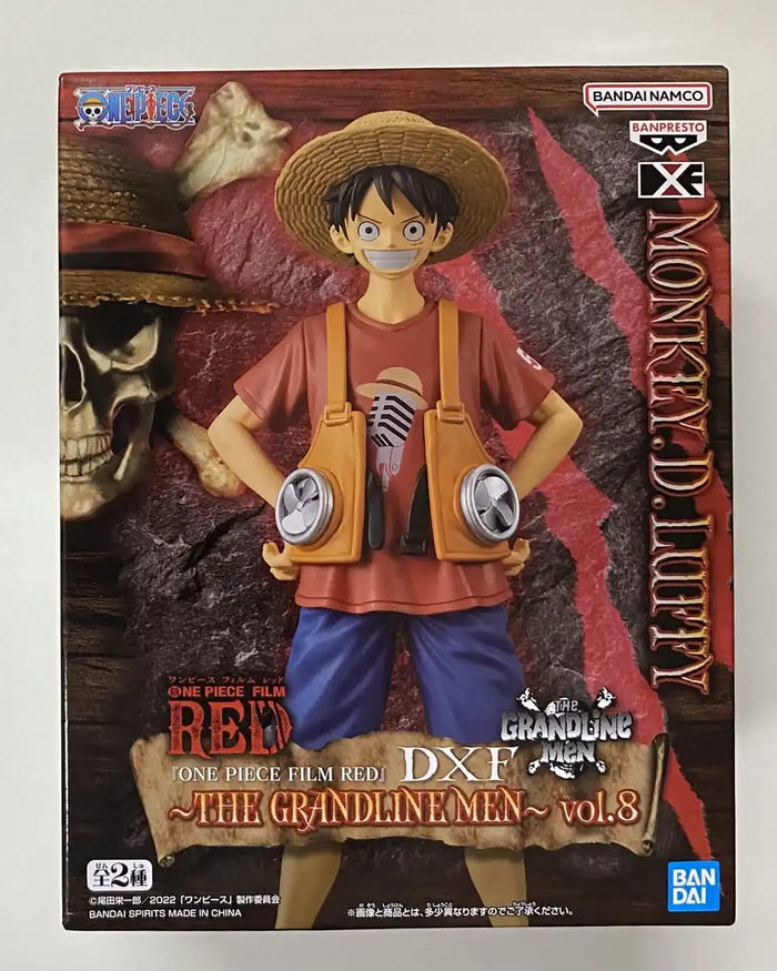 Generic Product Japan One Piece Film Red Dxf The Grandline Men Vol.8 Luffy Figure- Japan Figure Store - #1 Bring To You The Best Japanese Goods