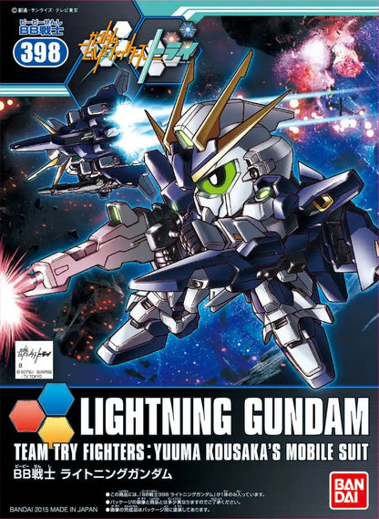 Bandai Spirits No.398 Lightning Gundam (Gundam BF Try)- Japan Figure Store - #1 Bring To You The Best Japanese Goods