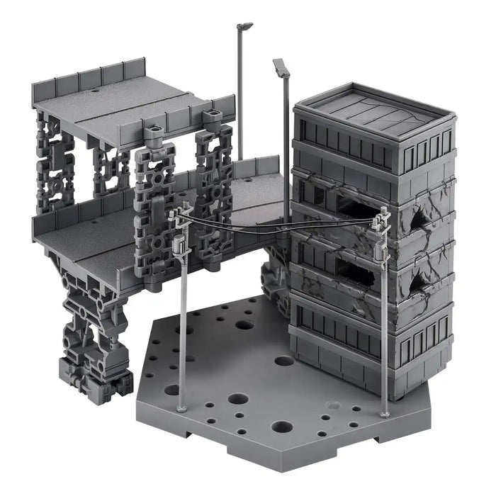 BANDAI 30Mm 1/144 Customize Scene Base City Ver. Plastic Model- Japan Figure Store - #1 Bring To You The Best Japanese Goods