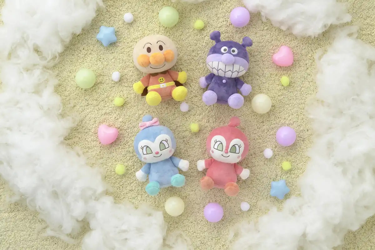 Sega Anpanman Soft Plush Toy for Kids - Colorful and Cuddly