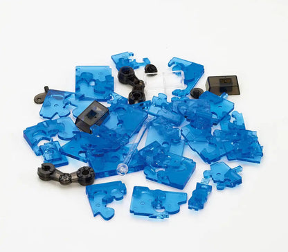 BEVERLY Crystal 3D Puzzle 50203 Robot Blue- Japan Figure Store - #1 Bring To You The Best Japanese Goods