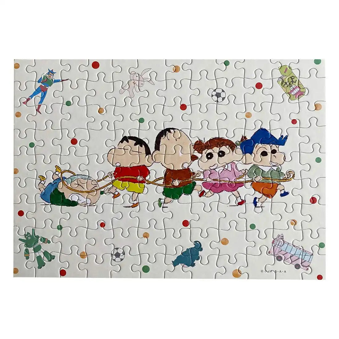 APPLEONE Kyst2889Em Jigsaw Puzzle Crayon Shin-Chan Kasukabe Defense Corps 108 Pieces- Japan Figure Store - #1 Bring To You The Best Japanese Goods