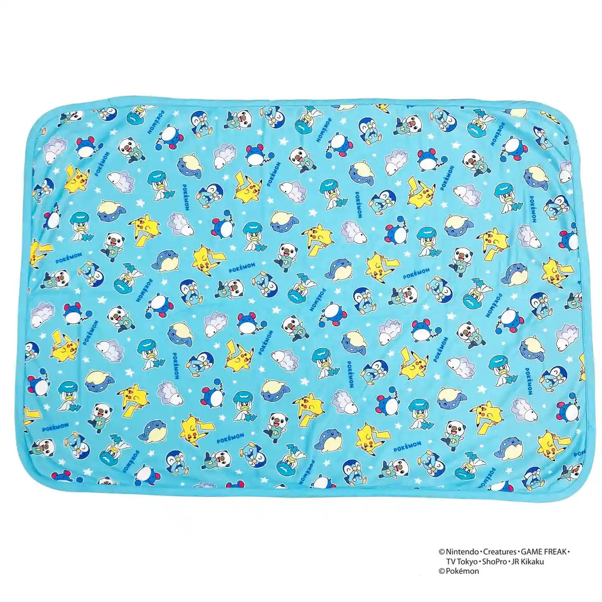 Killer Pokemon Cooling Lap Blanket 70x100cm Pikachu Blue- Japan Figure Store - #1 Bring To You The Best Japanese Goods