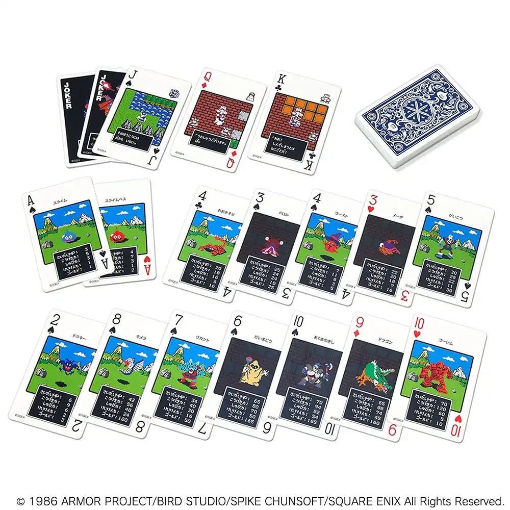 Dragon Quest Dot Monster Playing Cards- Japan Figure Store - #1 Bring To You The Best Japanese Goods