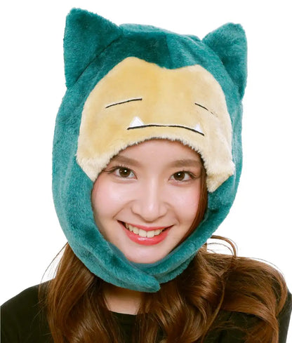 Sazac Kigurumi Cap Pokemon Snorlax From Japan- Japan Figure Store - #1 Bring To You The Best Japanese Goods