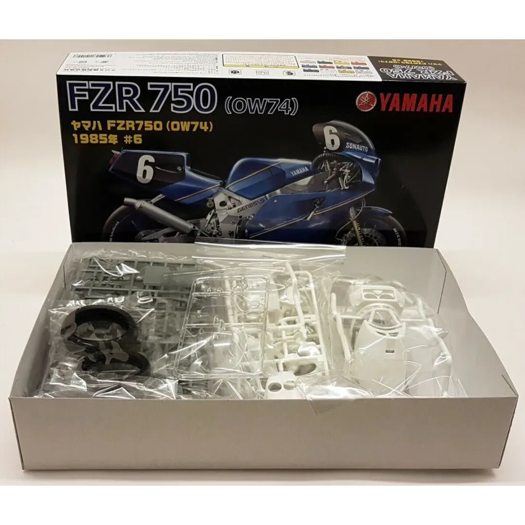 Fujimi 1/12 Bike No.12 Yamaha Fzr750 Ow74 1985 #6 Plastic Model Kit- Japan Figure Store - #1 Bring To You The Best Japanese Goods