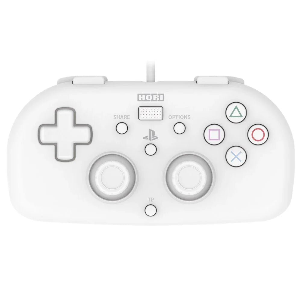 HORI Ps4 Playstation 4 Wired Controller Light White- Japan Figure Store - #1 Bring To You The Best Japanese Goods