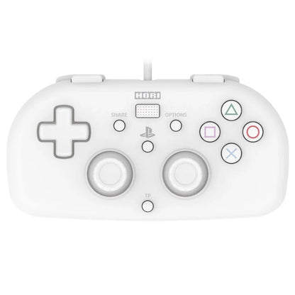 HORI Ps4 Playstation 4 Wired Controller Light White- Japan Figure Store - #1 Bring To You The Best Japanese Goods