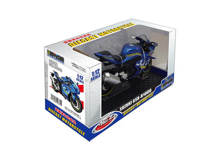 Doyusha Diecast Motorcycle 1/12 Suzuki Suzuki Gsx-R1000 Blue Finished Product- Japan Figure Store - #1 Bring To You The Best Japanese Goods