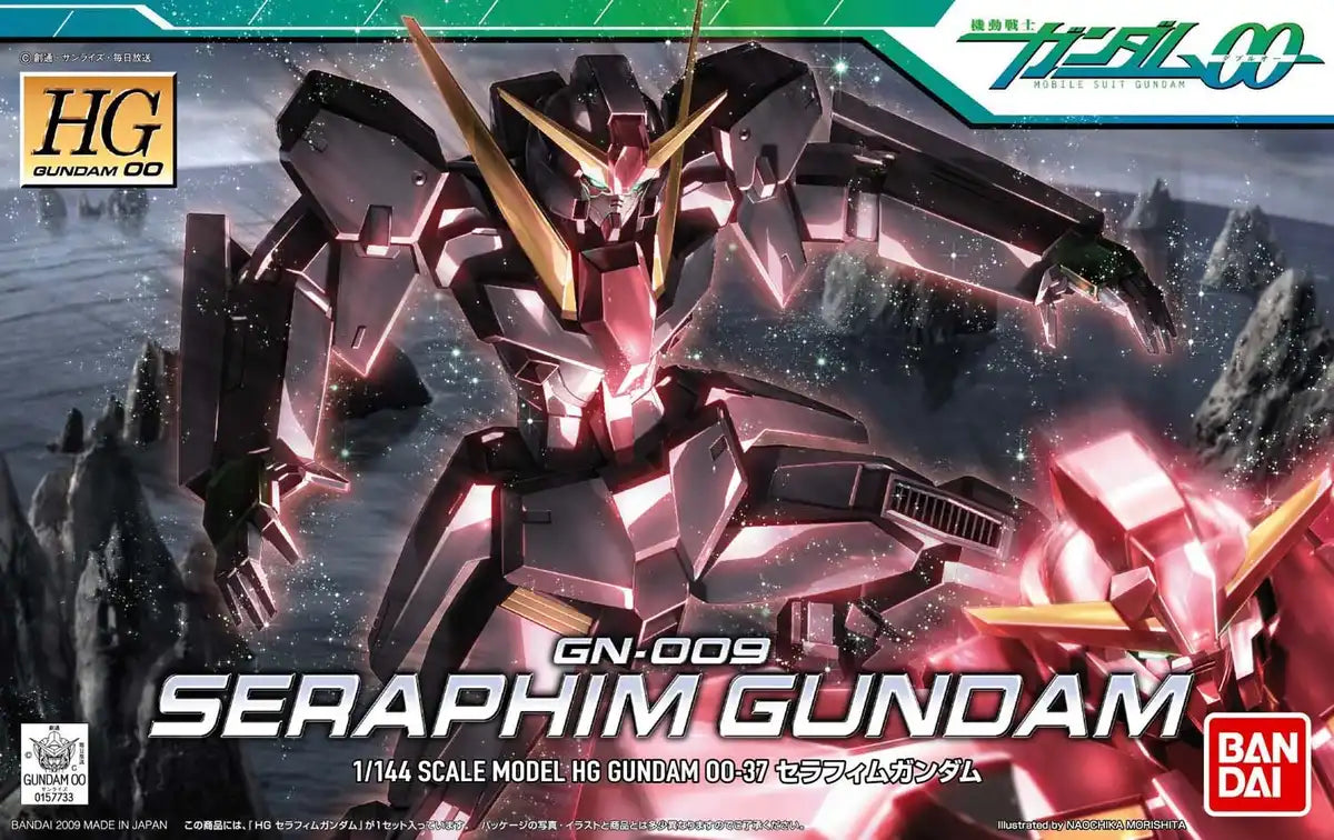 HG 1/144 Bandai GN-009 Seraphim Gundam- Japan Figure Store - #1 Bring To You The Best Japanese Goods