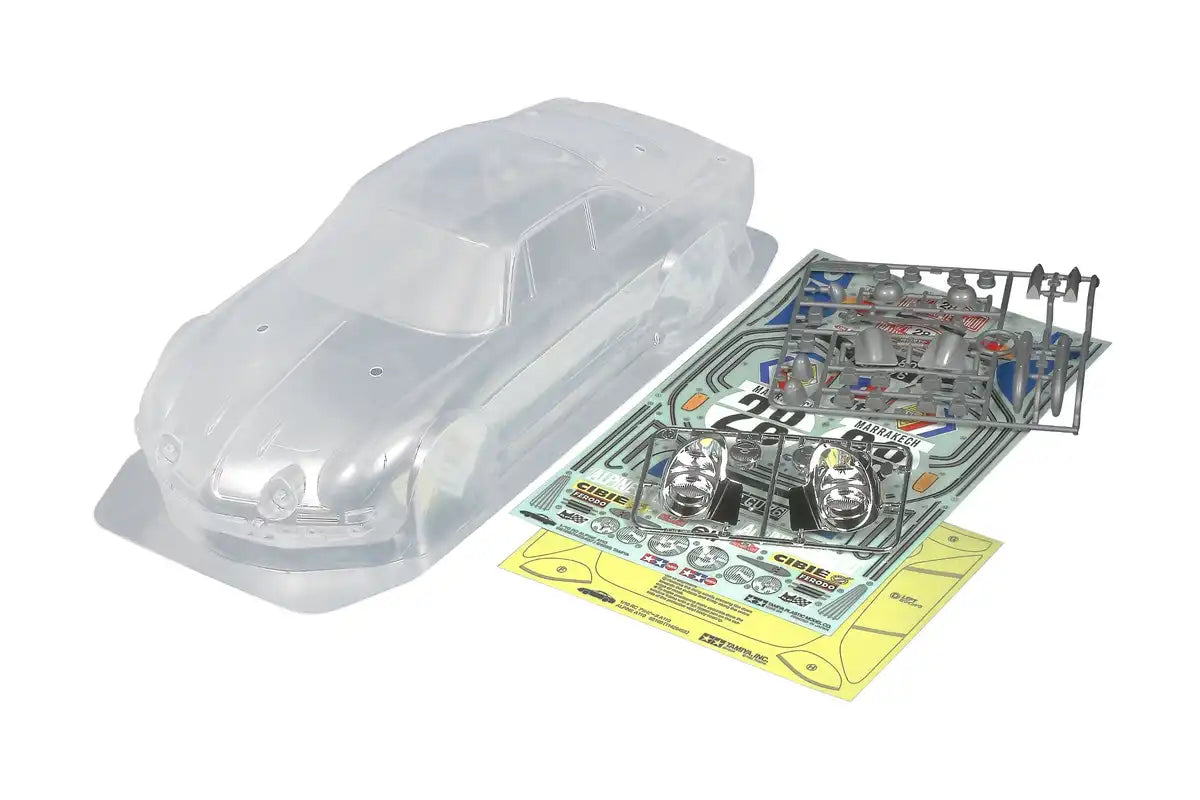 Tamiya RC Spare Parts Alpine A110 Body Set - Durable and Authentic Model Accessories- Japan Figure Store - #1 Bring To You The Best Japanese Goods
