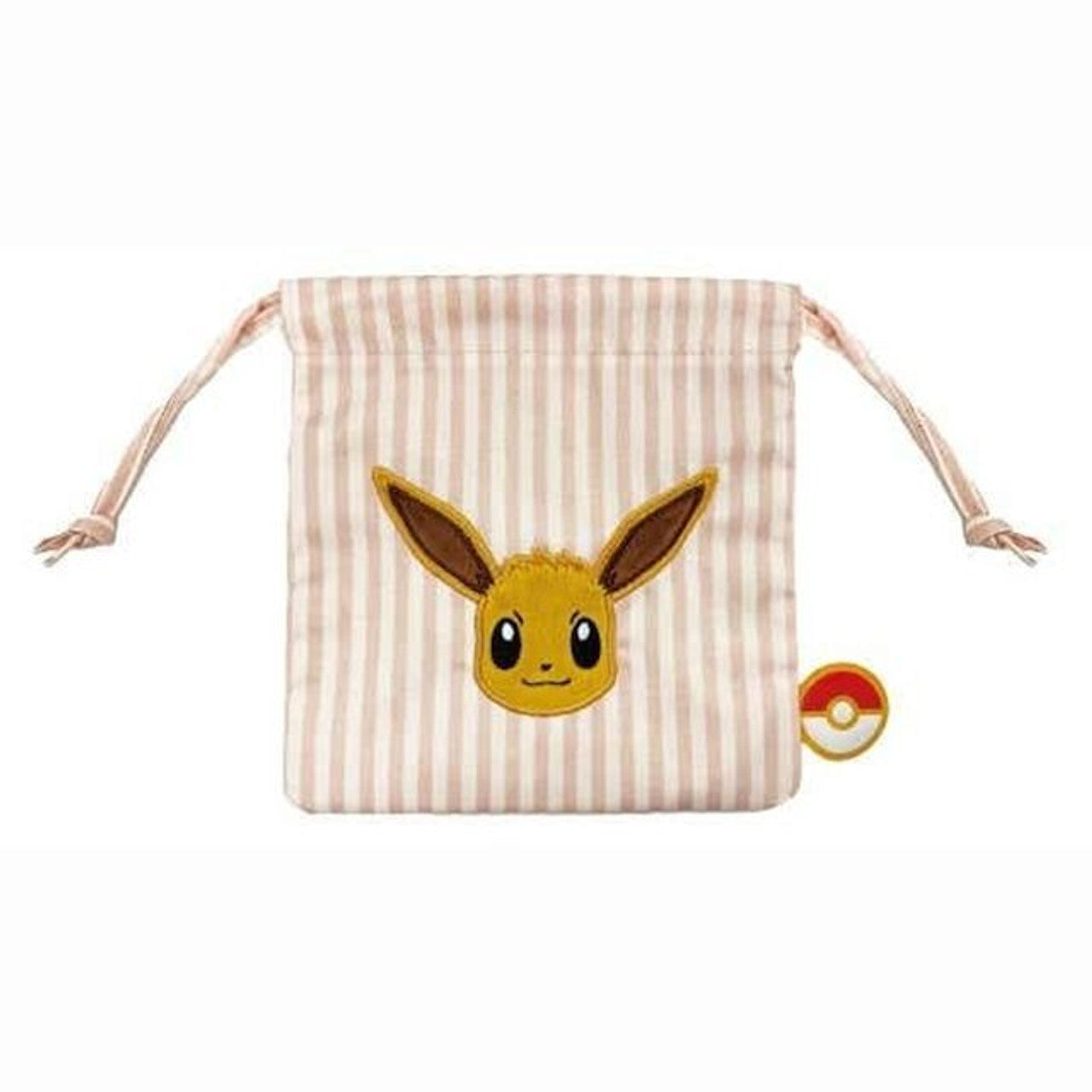 Maruyoshi Eevee Embroidered Drawstring Bag- Japan Figure Store - #1 Bring To You The Best Japanese Goods