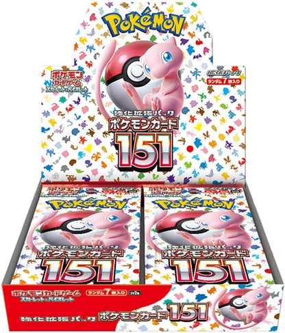 Pokemon Card Game Scarlet & Violet Enhanced Expansion Pack Pokemon Card 151 Box- Japan Figure Store - #1 Bring To You The Best Japanese Goods