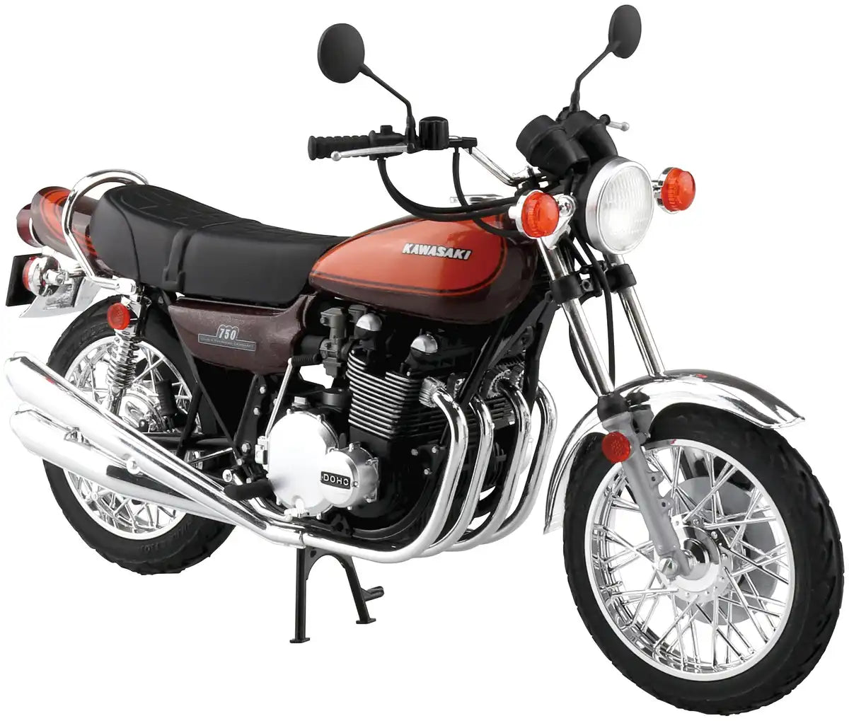 AOSHIMA The Bike 1/12 Kawasaki Z2 750Rs '73 Plastic Model- Japan Figure Store - #1 Bring To You The Best Japanese Goods