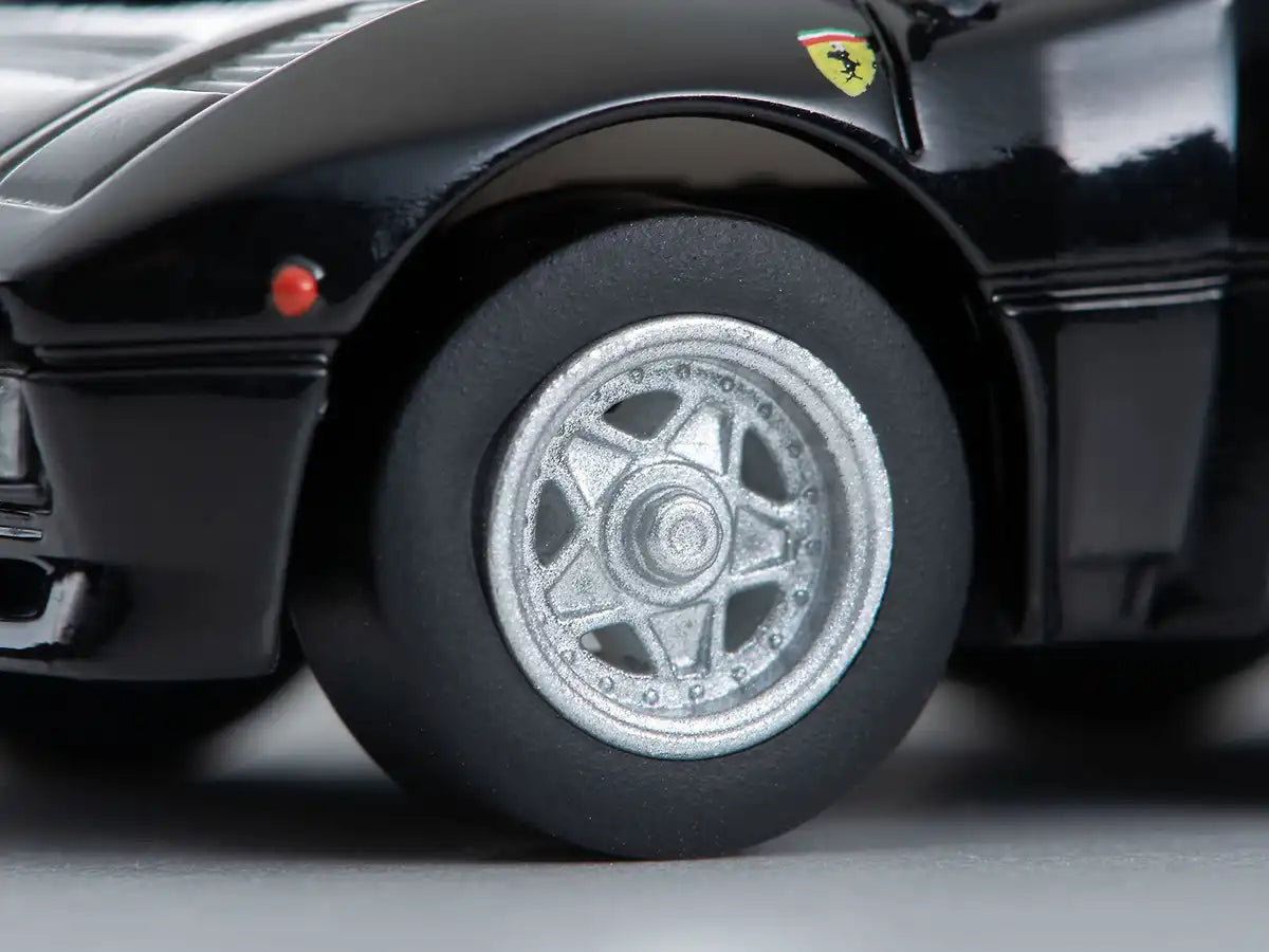 Tomytec Ferrari GTO Black - Zero Z-82B Finished ChoroQ Product- Japan Figure Store - #1 Bring To You The Best Japanese Goods