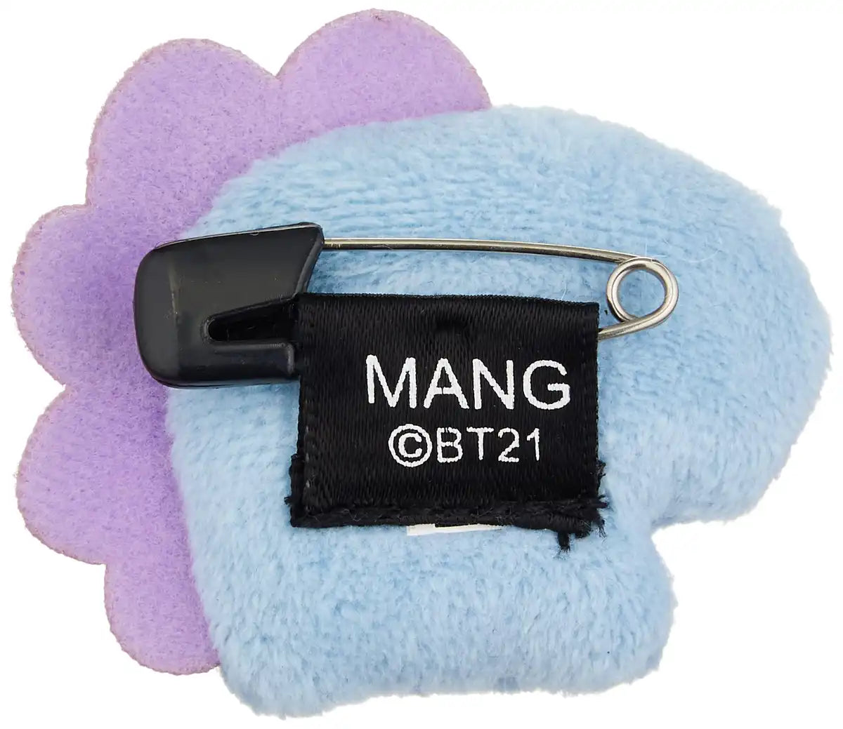 Sekiguchi BT21 Mang Plush Badge - Authentic Soft and Collectible- Japan Figure Store - #1 Bring To You The Best Japanese Goods