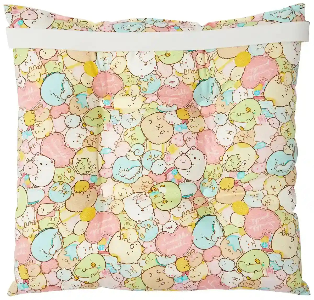 San-X Pink School Cushion CG-2762 - Comfortable Student Seat Pad- Japan Figure Store - #1 Bring To You The Best Japanese Goods