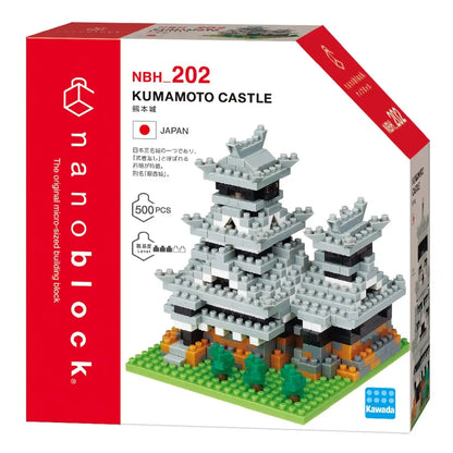 KAWADA Nanoblock Kumamoto Castle- Japan Figure Store - #1 Bring To You The Best Japanese Goods