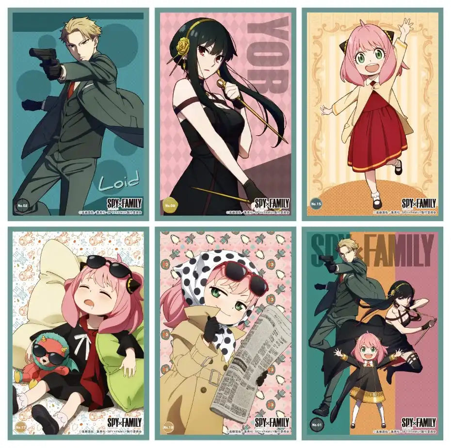 ENSKY Spy X Family Sticker Collection 20Pcs Box- Japan Figure Store - #1 Bring To You The Best Japanese Goods