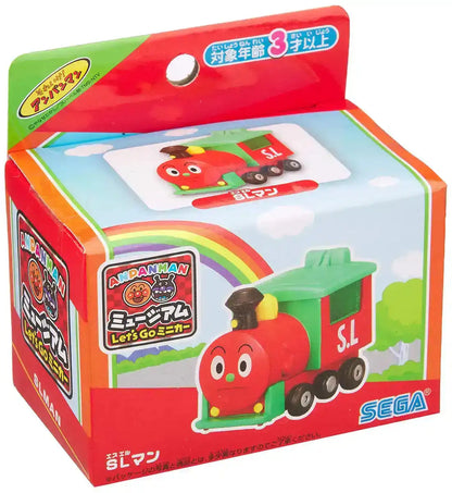 Sega Fave Anpanman Museum Let's Go Minicar SL Man Toy Car- Japan Figure Store - #1 Bring To You The Best Japanese Goods