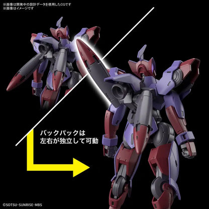 Hg Mobile Suit Gundam Witch Of Mercury Begilpende 1/144 Scale Color Coded Plastic Model- Japan Figure Store - #1 Bring To You The Best Japanese Goods