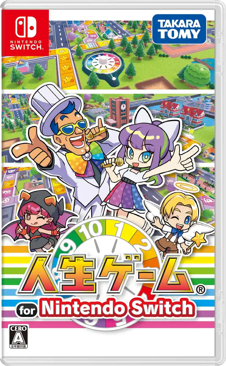 Takara Tomy Game Of Life Nintendo Switch - Engaging Family Fun Adventure- Japan Figure Store - #1 Bring To You The Best Japanese Goods