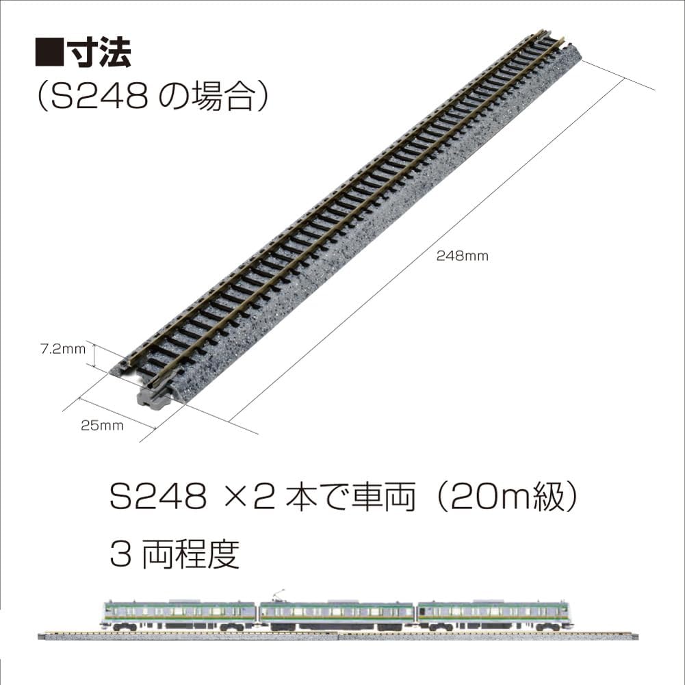 KATO 23-047 Unitrack 50Mm 2' Single Track Bridge Pier Set 5 Pcs. N Scale