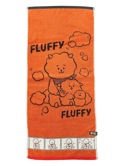 MARUSHIN Bt21 Towel Comic Rj- Japan Figure Store - #1 Bring To You The Best Japanese Goods