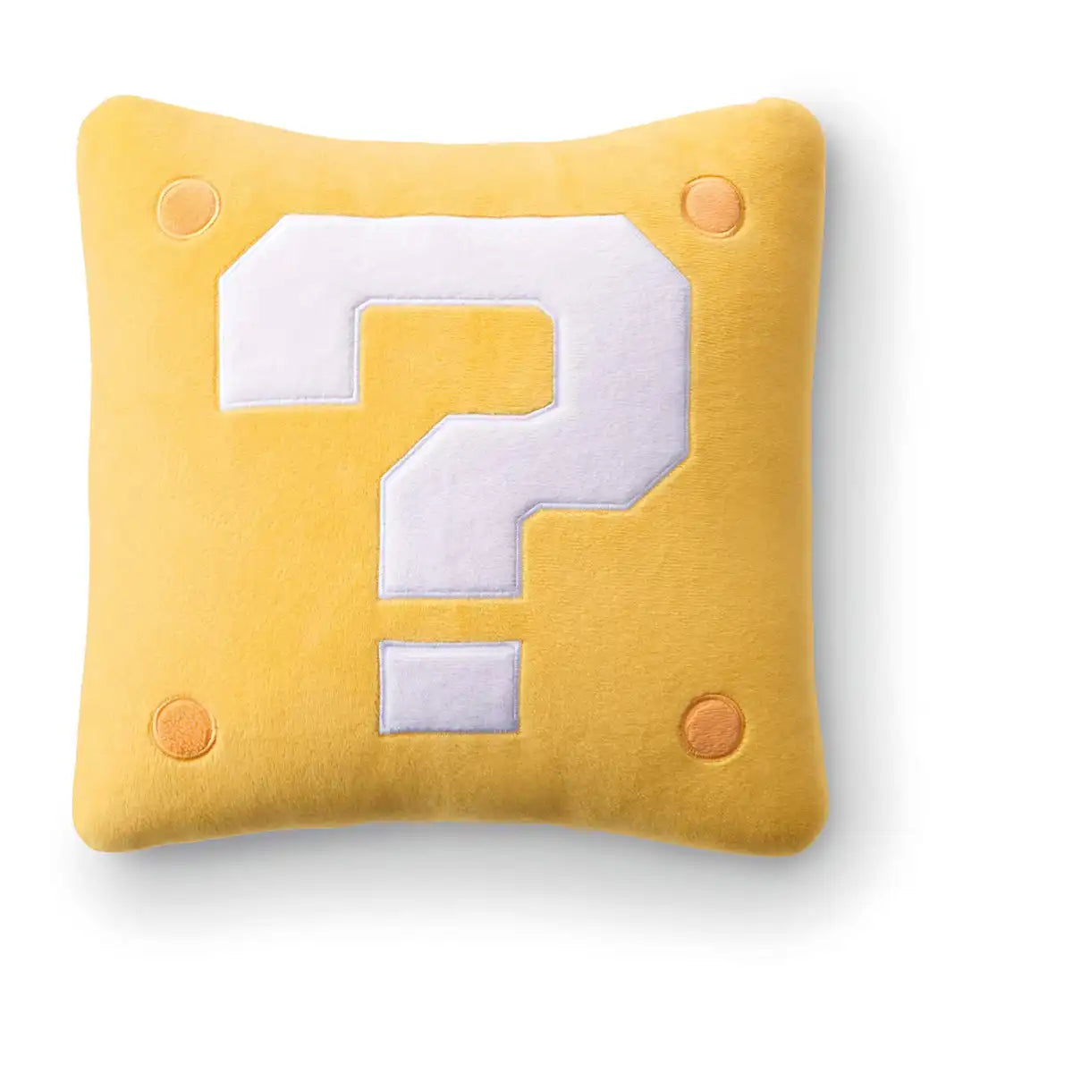 NINTENDO Super Mario Travel Reversible Neck Pillow Question Block- Japan Figure Store - #1 Bring To You The Best Japanese Goods