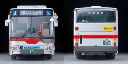 Tomytec 1/64 Mitsubishi Fuso Aero Star Non-Step Bus Model Lv-N342B Tokyu