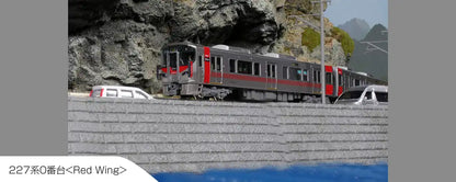 Kato N Gauge 227 Red Wing Series 0 Basic 3-Car Model Train Set 10-1610- Japan Figure Store - #1 Bring To You The Best Japanese Goods