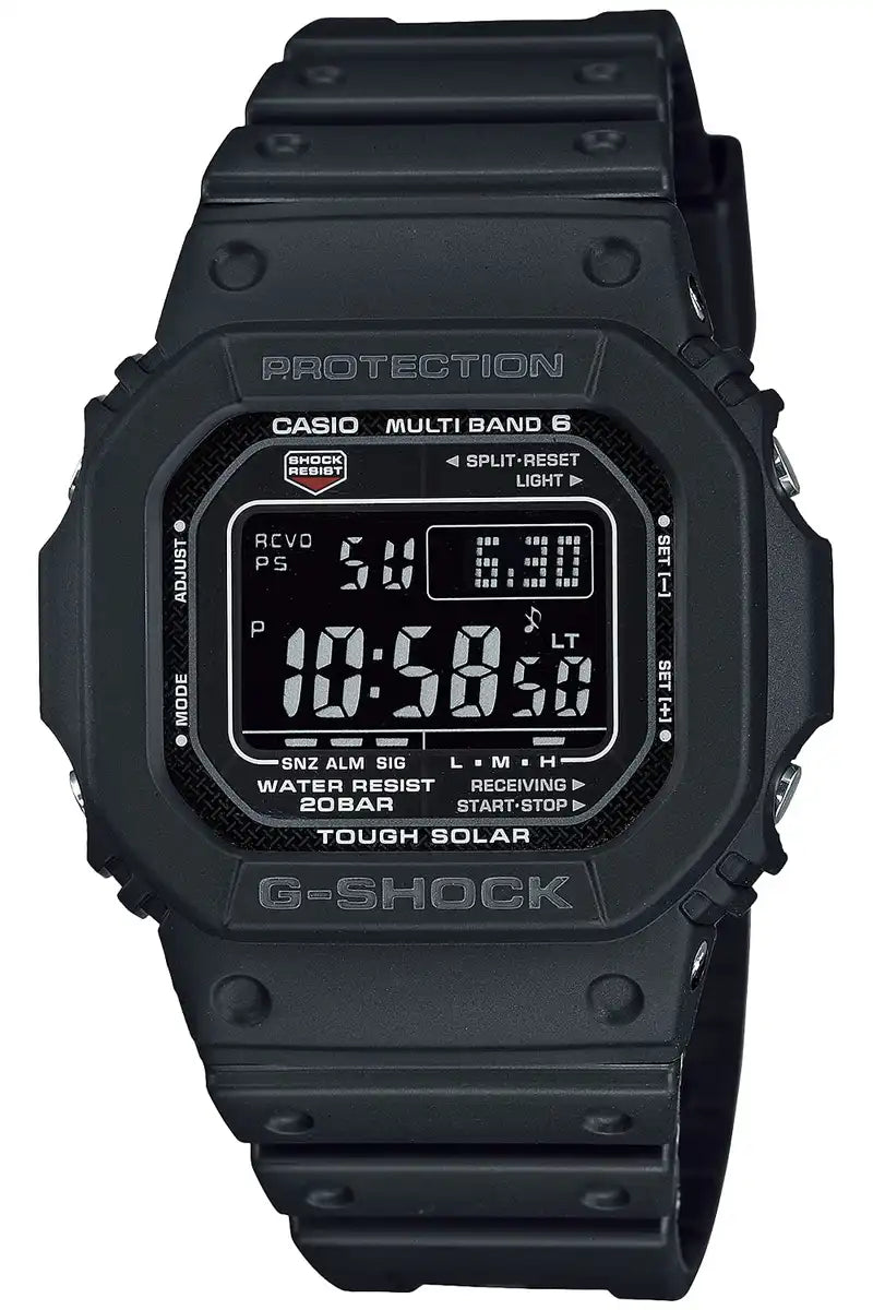 Casio G-Shock GW-M5610U-1BJF Men's Durable Black Watch- Japan Figure Store - #1 Bring To You The Best Japanese Goods