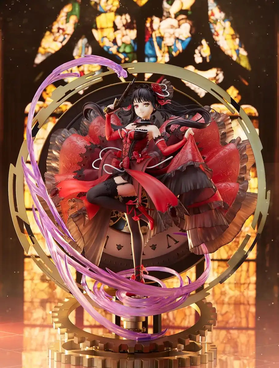 Estream 1/7 Scale Figure - Date A Bullet Tokisaki Kurumi Pigeon Blood Ruby Dress Version- Japan Figure Store - #1 Bring To You The Best Japanese Goods