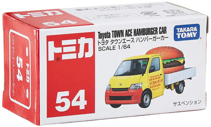 Takara Tomy Tomica 54 Toyota Town Ace Hamburger Car 467472 1/64 Scale Pvc Car- Japan Figure Store - #1 Bring To You The Best Japanese Goods
