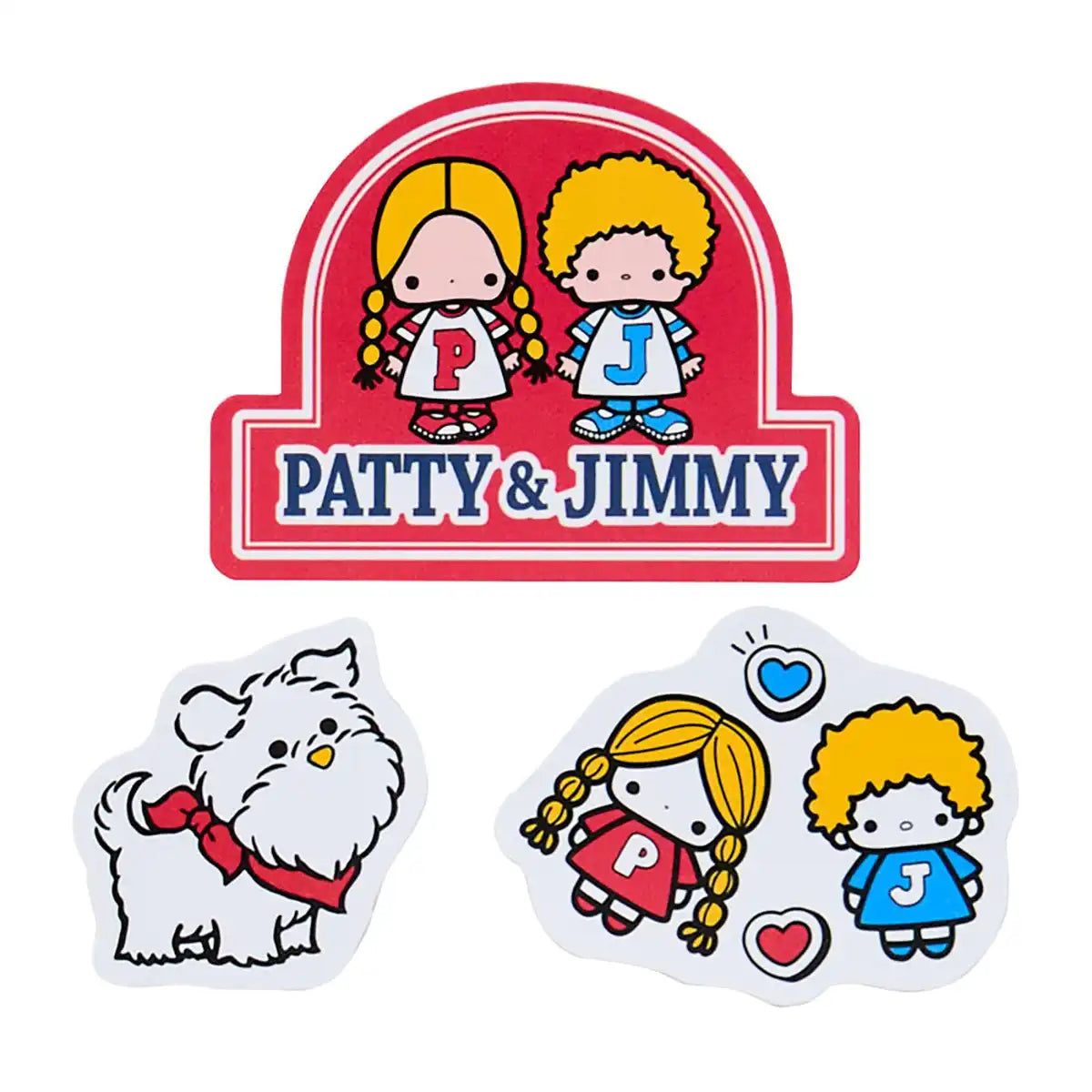 Sanrio Sticker Set Patty & Jimmy Lookbooks for Ages 3+ 220591