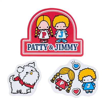 Sanrio Sticker Set Patty & Jimmy Lookbooks for Ages 3+ 220591