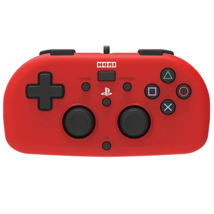 HORI Ps4 Playstation 4 Wired Controller Light Red- Japan Figure Store - #1 Bring To You The Best Japanese Goods