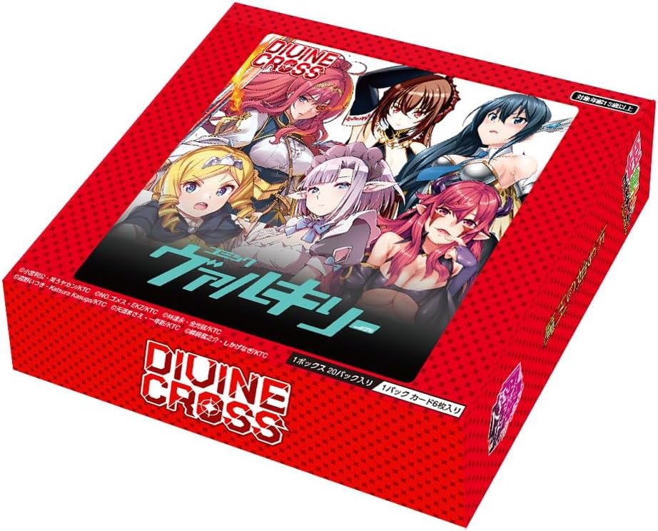 Tcg Divine Cross Valkyrie Booster Box - Japan Official Comic Series