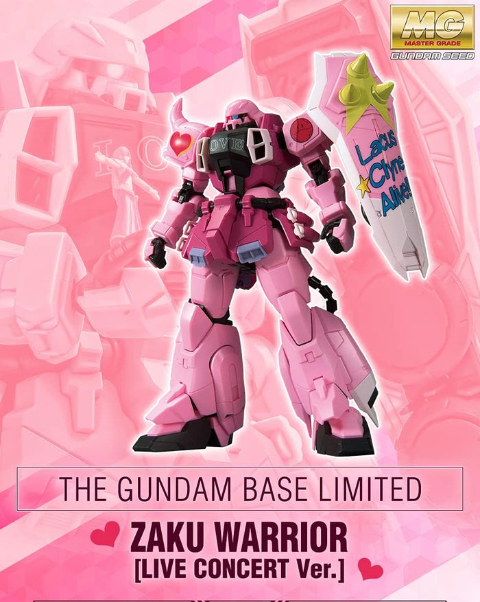 #Bandai Mg Mobile Suit #Gundam Seed Destiny Master Grade Zaku Warrior (Live Concert Ver)(Gbase Limited) Model Kit Figure Japan Figure 4573102613967