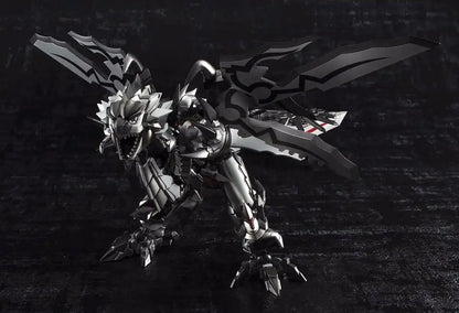Chogokin Monster Hunter Class G Transformation Liolaeus Weathering Silver Japan- Japan Figure Store - #1 Bring To You The Best Japanese Goods