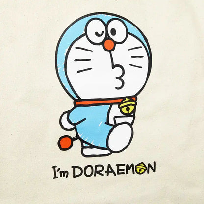 Sanrio Tote Bag Ivory IMD Canvas 17-inch- Japan Figure Store - #1 Bring To You The Best Japanese Goods