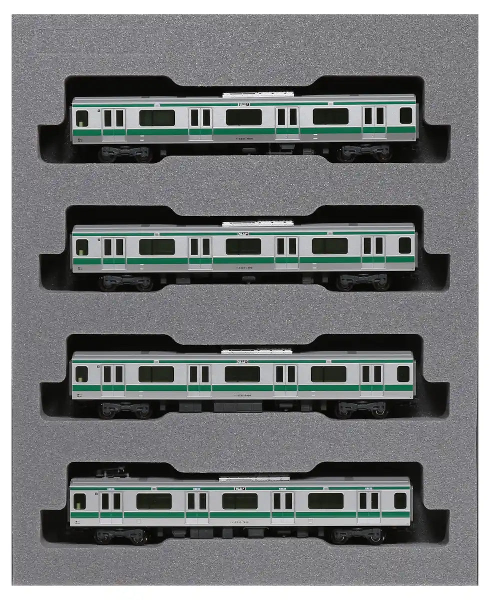 Kato N Gauge E233 7000 Series 4-Car Saikyo Line Addition Set- Japan Figure Store - #1 Bring To You The Best Japanese Goods
