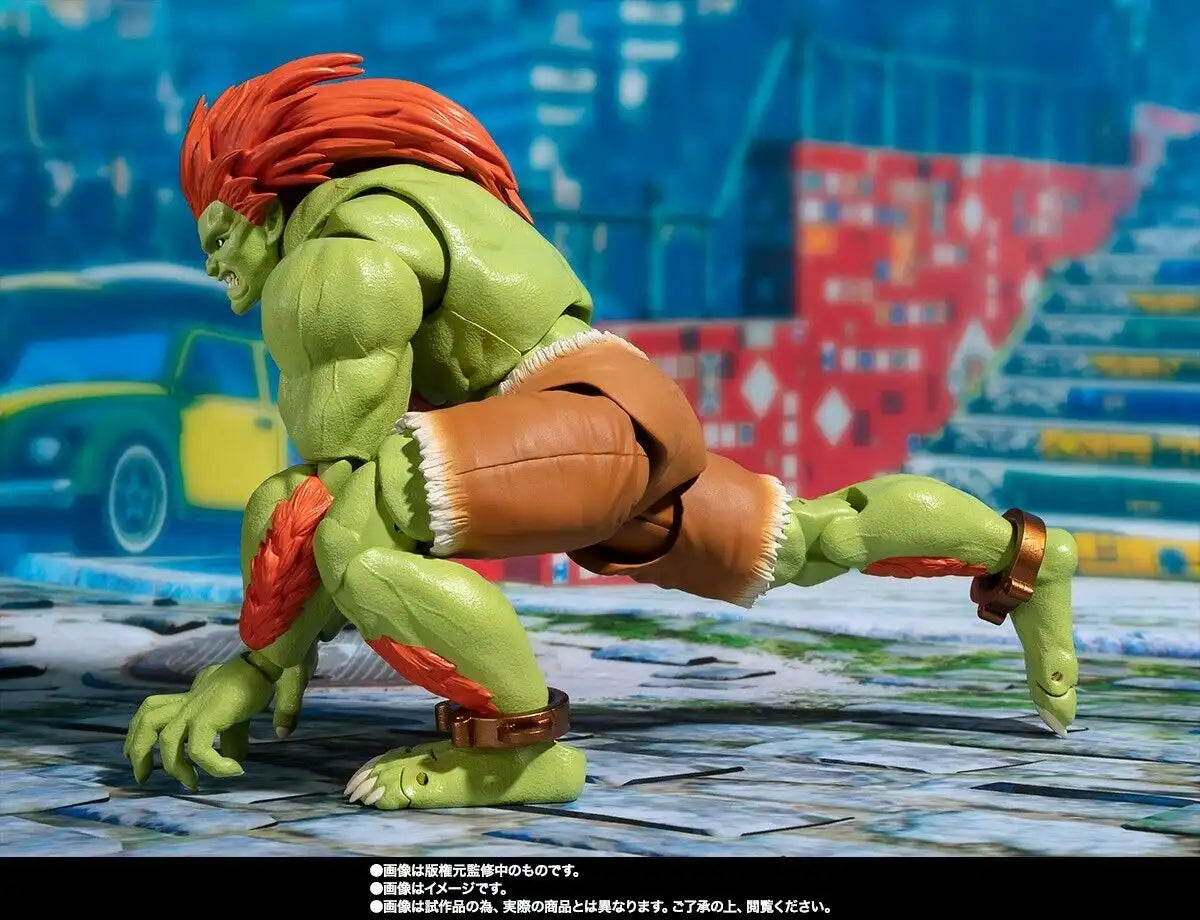 S.h.figuarts Street Fighter V Blanka Action Figure Premium Bandai- Japan Figure Store - #1 Bring To You The Best Japanese Goods