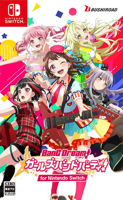 Bushiroad Bang Dream! Girls Band Party Game for Nintendo Switch with Exclusive Digital Wallpaper Set- Japan Figure Store - #1 Bring To You The Best Japanese Goods