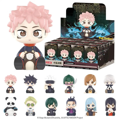 Pop Mart Jujutsu Kaisen Uniform Series Assorted Box 12 Plastic Figures Set