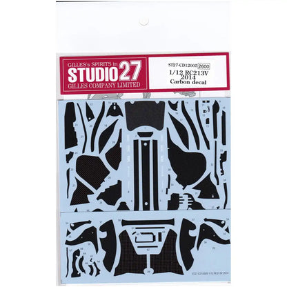 Studio27 St27 Cd12005 Rc213V 2014 Carbon Decal For Tamiya 1/12 Car Model Decal- Japan Figure Store - #1 Bring To You The Best Japanese Goods