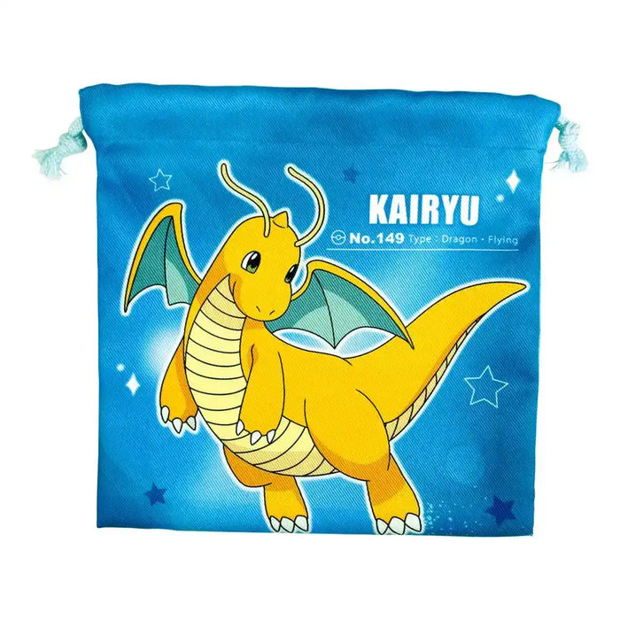 Tee&S Factory Pokemon Flat Drawstring Starlight Kairyu H20 X W20Cm Pm-5530207Ka- Japan Figure Store - #1 Bring To You The Best Japanese Goods