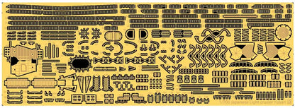 PIT-ROAD 1/700 Original Photo Etched Parts Imperial Japanese Navy Light Cruiser Yubari Solomon Naval Battle / Final Time- Japan Figure Store - #1 Bring To You The Best Japanese Goods